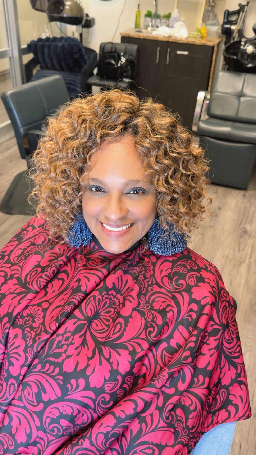 Curly Cut & Color