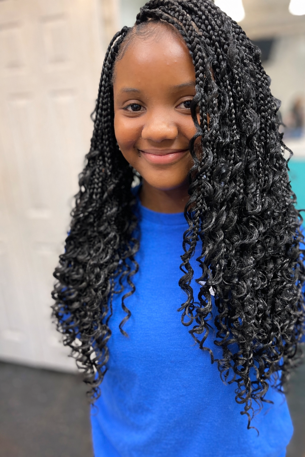 Boho Knotless Braids